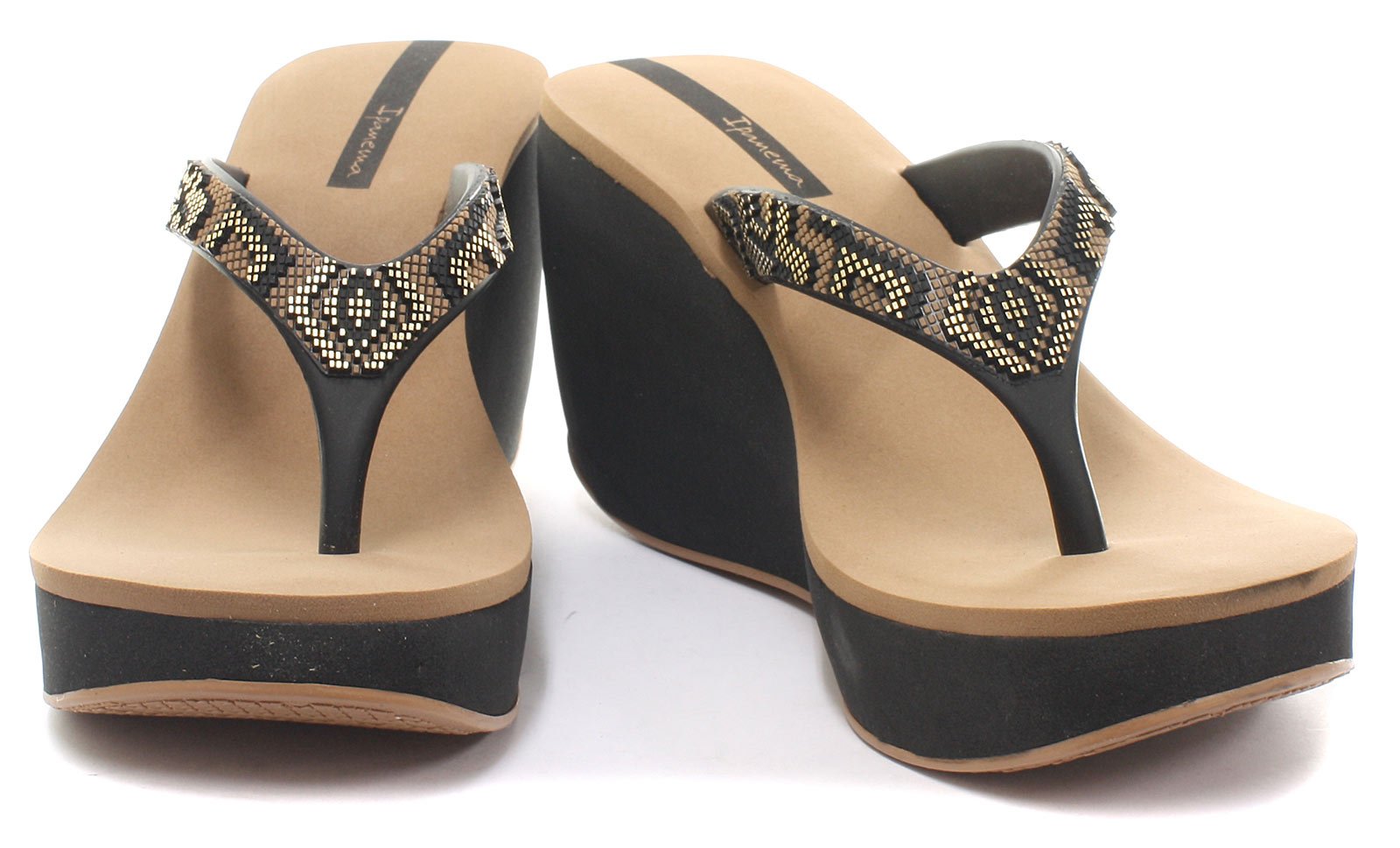 ipanema bolero wedge flip flops
