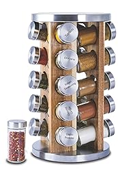 Orii 20 Jar Spice Rack with Spices Included - Tower