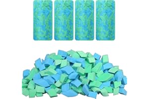 BBGDIPG Bean Bag Filler, 20 Pounds Comfortable and Soft Shredded Memory Foam Filling without Gel, Premium Random Colors BeanBag Stuffing for Various Pillows/Punching Bag/Couch Cushions/Pouf/Dog Bed