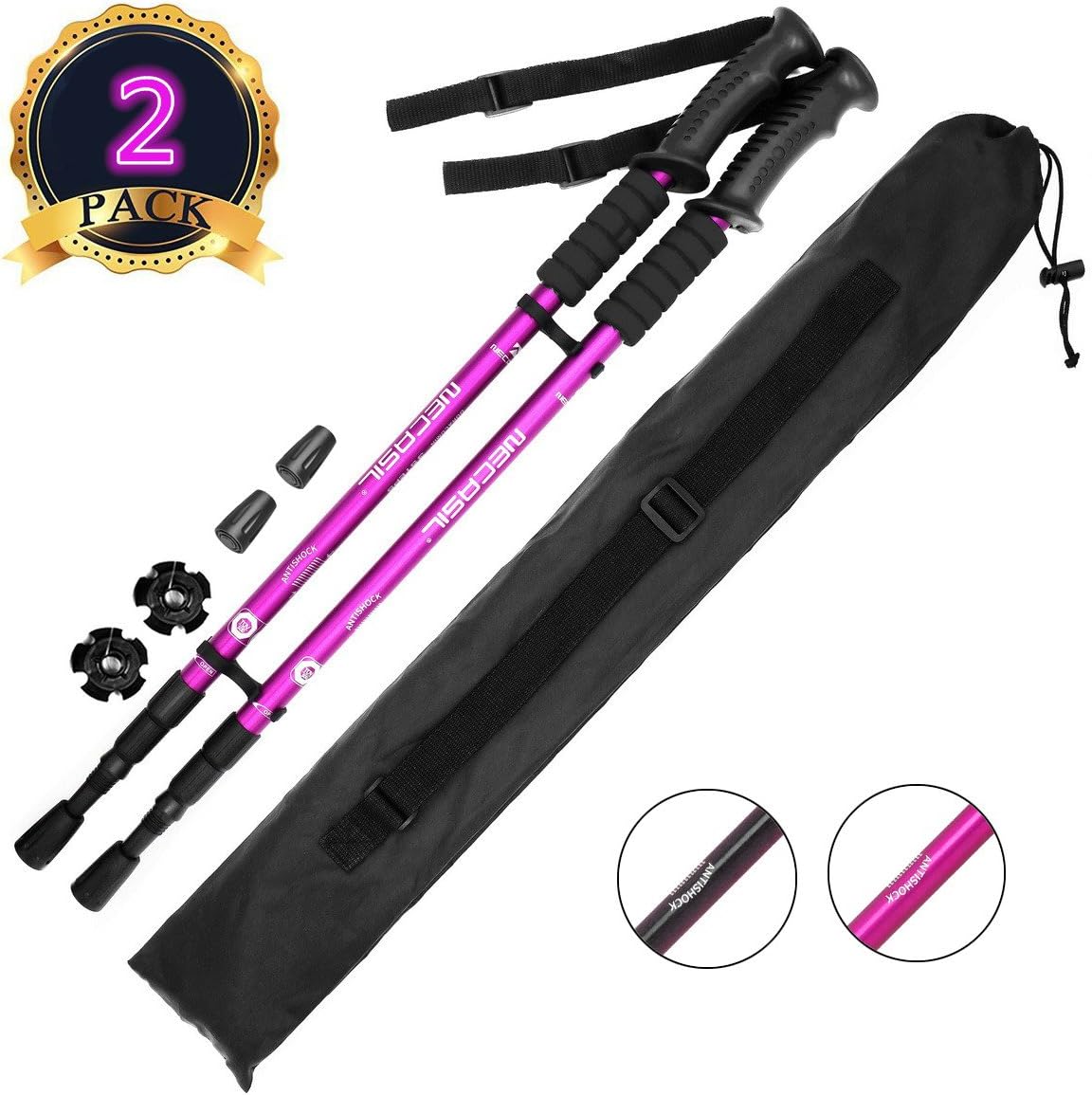 bastoncini per escursioni all'aperto