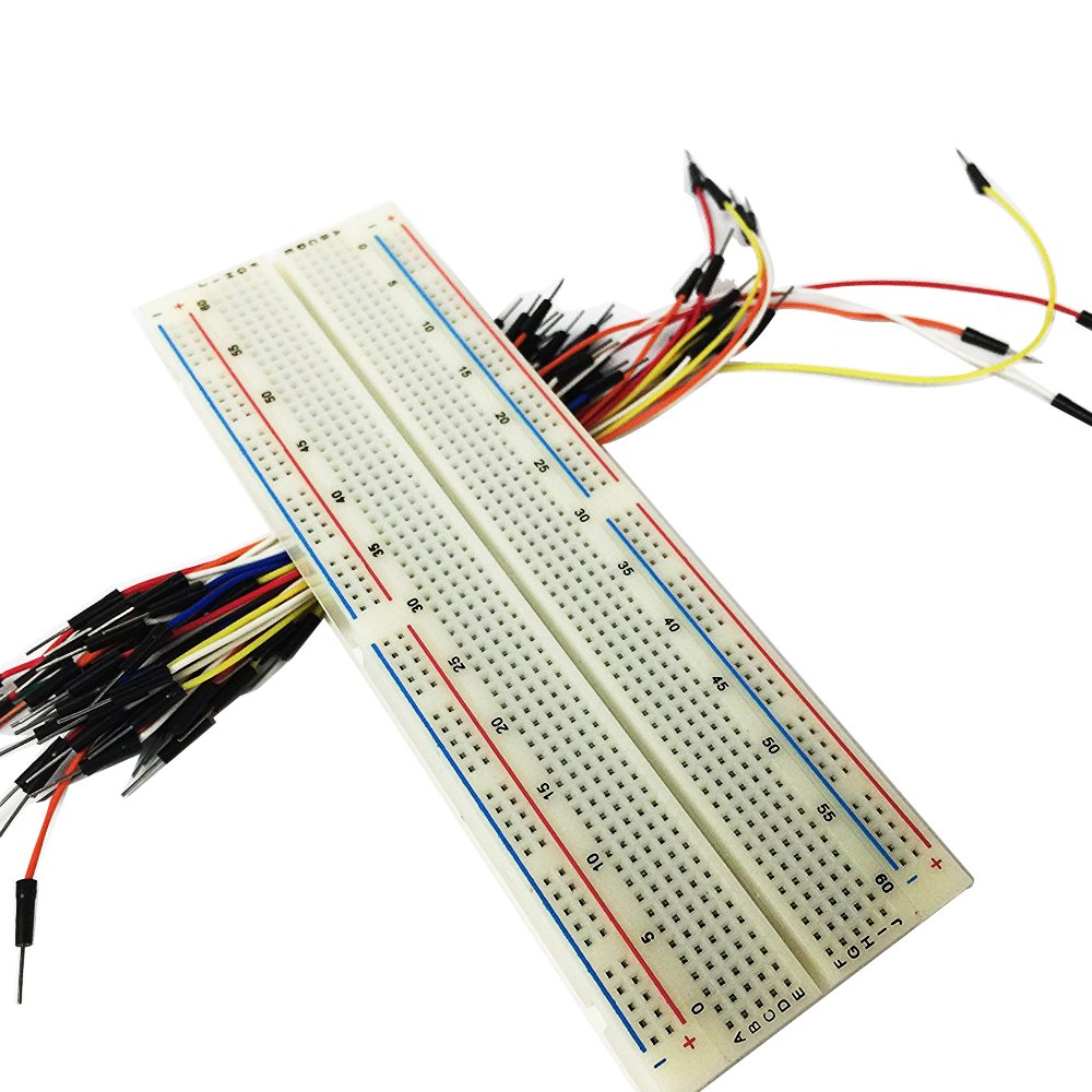 830 Point Breadboard Solderless Prototype PCB Board Jumper Wires Kit