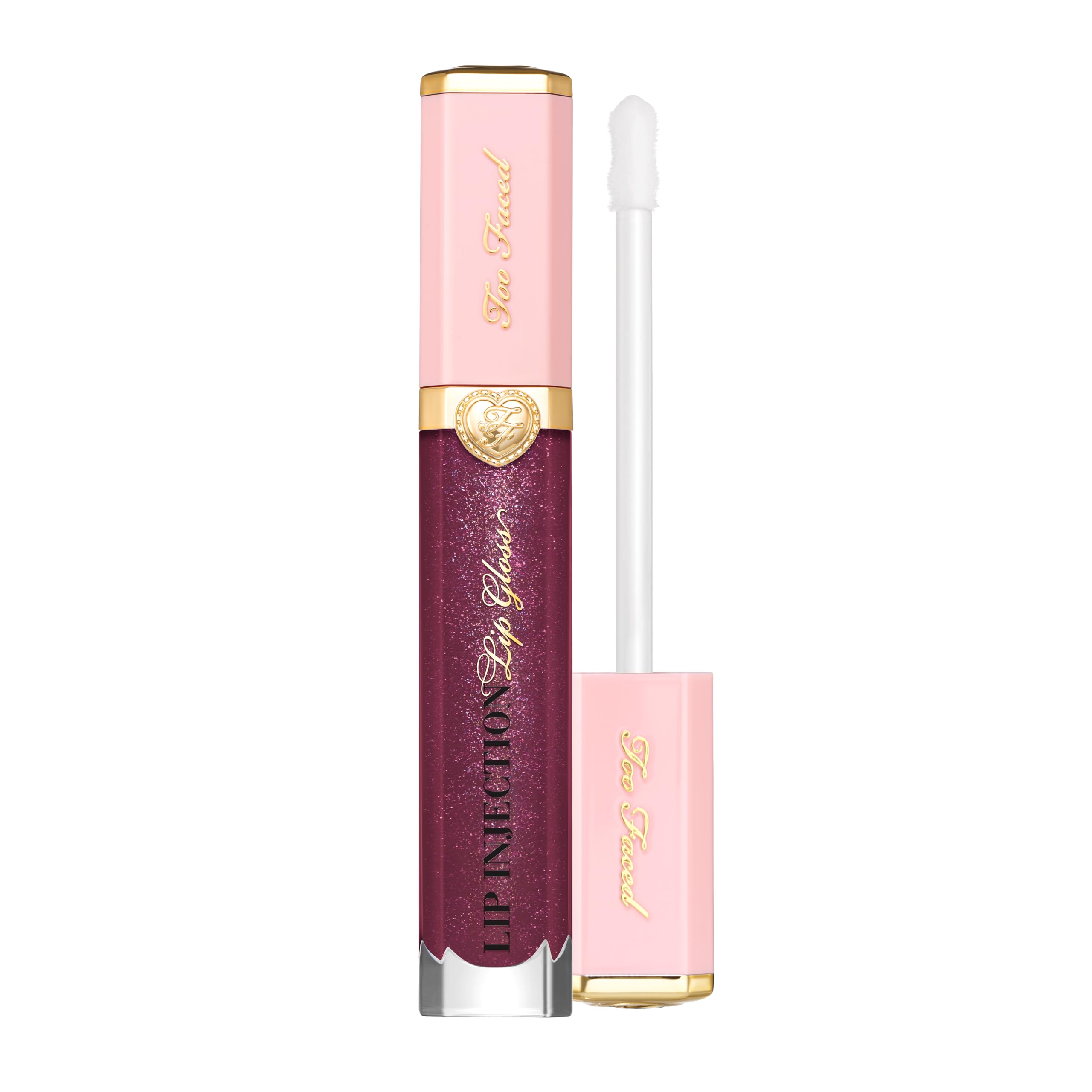 Too Faced Lip Injection Power Plumping Lip Gloss | Vitamin A + E, Vegan + Cruelty Free, 0.22 Fl Oz, Hot Love
