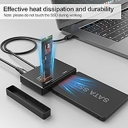 Unitek M.2 NVMe SSD Enclosure Adapter – 10 Gbps