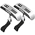Etekcity Digital Hanging Luggage Scale, Portable Handheld Baggage Scale for Travel, Suitcase Scale With Rubber Paint, Temperature Sensor, 110 Pounds, Silver, Battery Included (2 Pack)