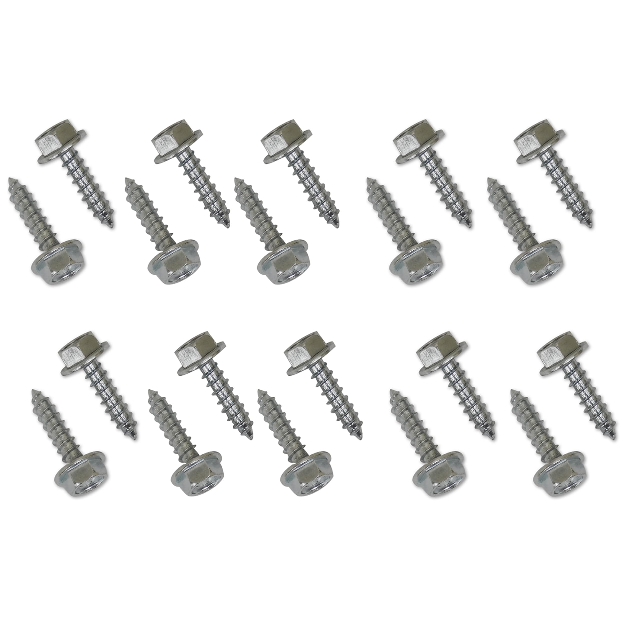 Photo 1 of SNAP-LOC E Track Screws for Wood, E Track Fastener Set, Industrial-Strength Heavy Duty Zinc Plated Screws, 1/4"x1" Lag Screws, 7/16” Hexagon Socket Head, 20 Pcs