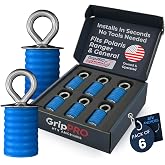 GripPRO Lock &amp; Ride Tie Down Anchors for Polaris Ranger &amp; General, 6-Pack | Fits 1-7/16 in bed holes for Polaris Ranger 500, 570, 700, 800, 900, 1000 and General; secure accessories, NOT for RZR.