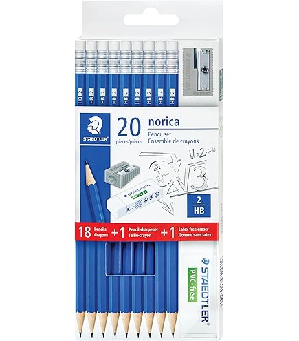 STAEDTLER 50th  Blueとクルトガダイブの2本セット Amazon.com : STAEDTLER Norica Pencil Set: 50 Pre-sharpened #2 HB