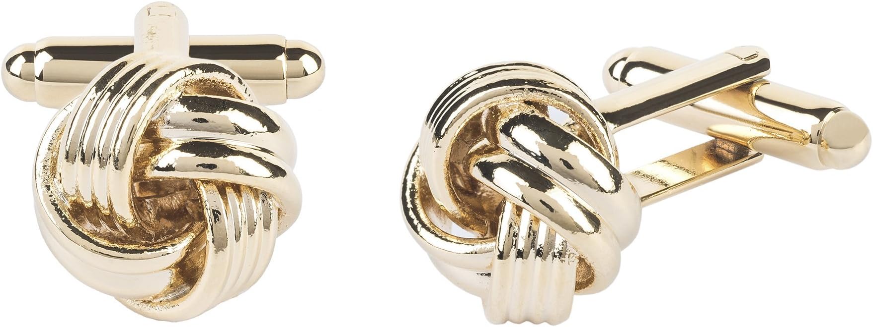 Knot Cufflink Gold