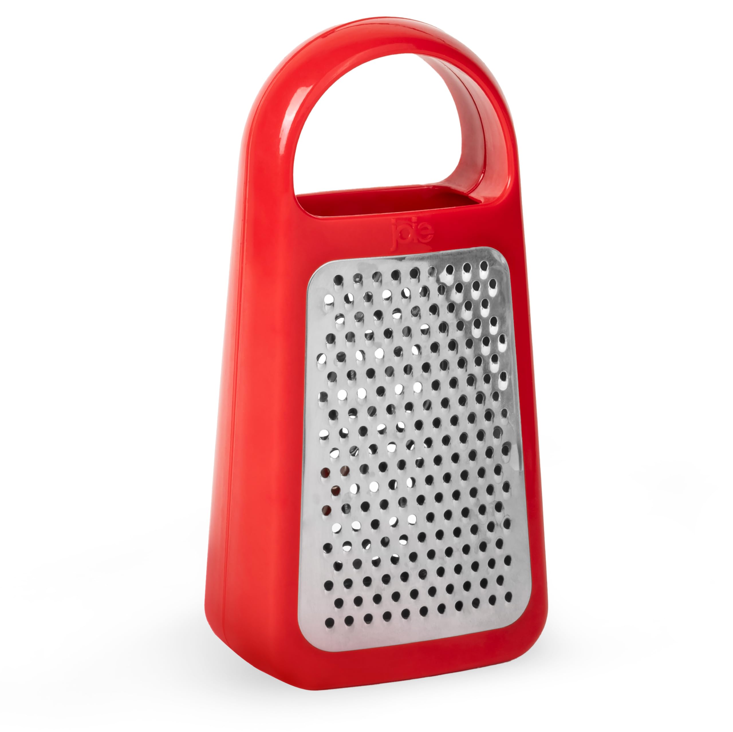 Joie Tower Grater – Double-Sided Stainless Steel Cheese & Vegetable Grater, BPA-Free & Dishwasher Safe, Assorted Colors