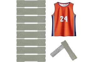 8Pcs Magnetic Jersey Wall Hanger - No Drilling, No Damage, Invisible Floating Display, Soccer Jerseys and Framed Memorabilia,