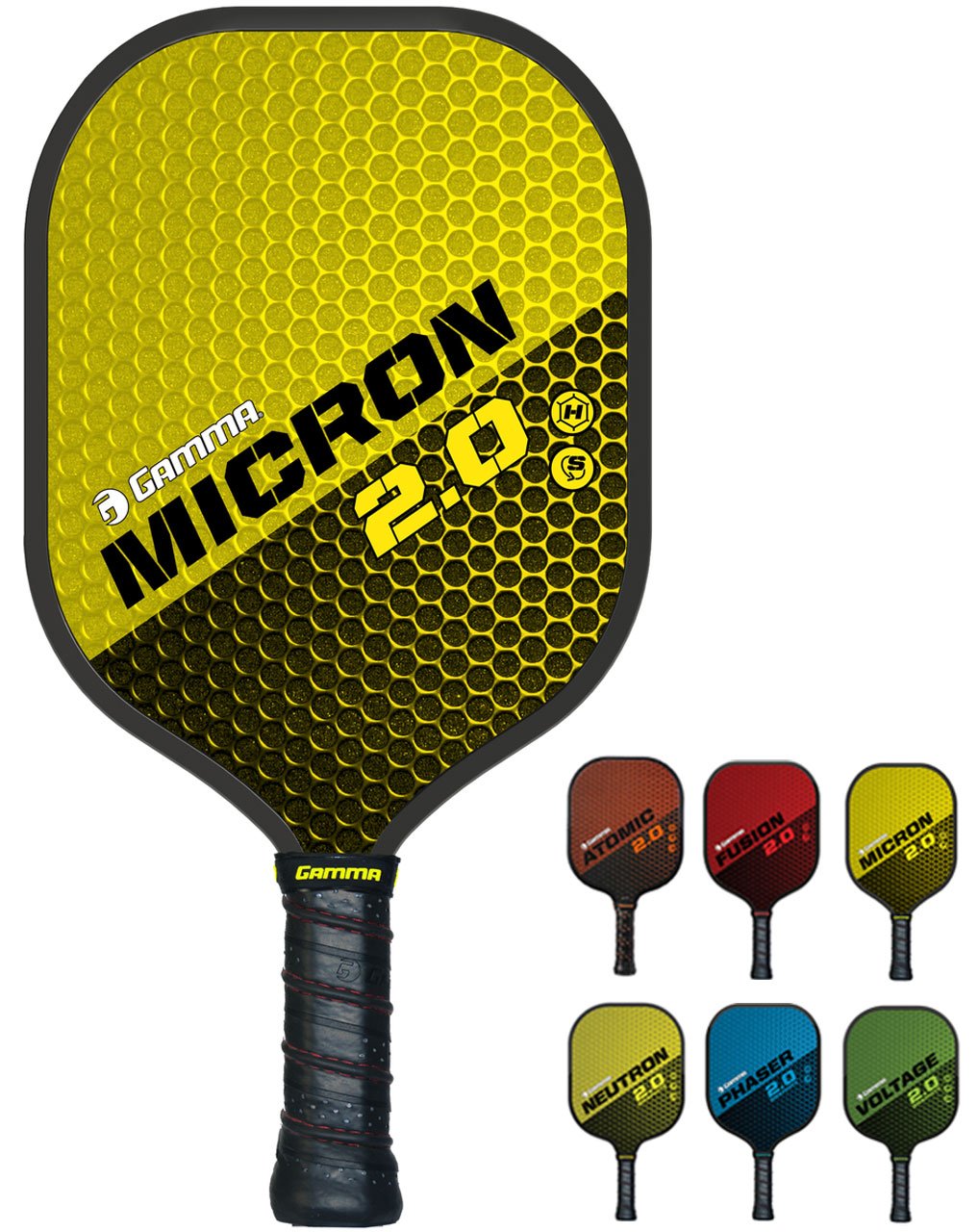 GAMMA Sports 2.0 Pickleball Paddles Micron 2.0 Pickleball Rackets