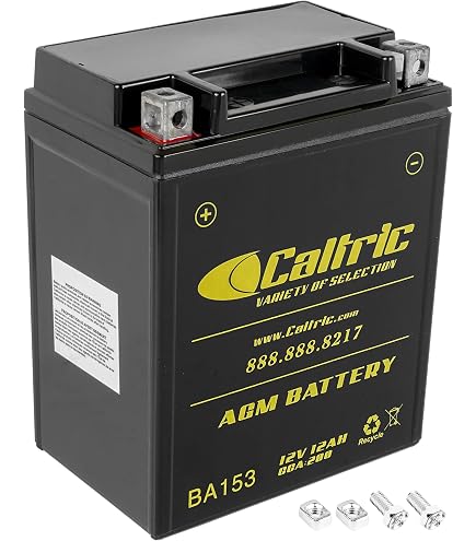Amazon.com: Caltric Agm Battery Compatible with Kawasaki Mule 600