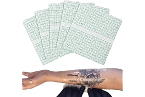 Tattoo Aftercare Bandage - CINRA 5Pcs Tattoo Cover Up 6" x 8" Second Skin Tattoo Cover Waterproof Tattoo Cover Up Tape Patch 