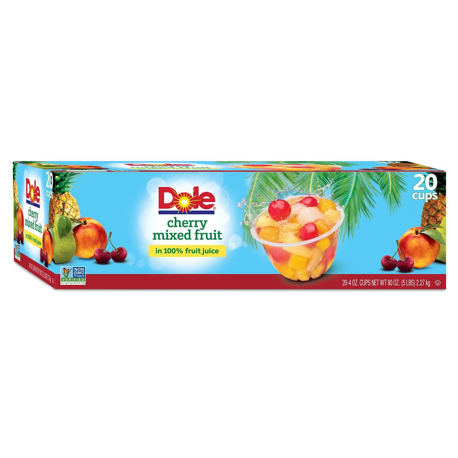 Dole Cherry Mixed Fruit 16/4 oz. Grocery & Gourmet Food