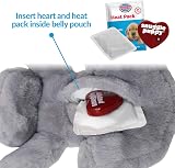 Snuggle Puppy Original Heartbeat Toy for Dogs Gray - Anxiety Calming Aid view 7