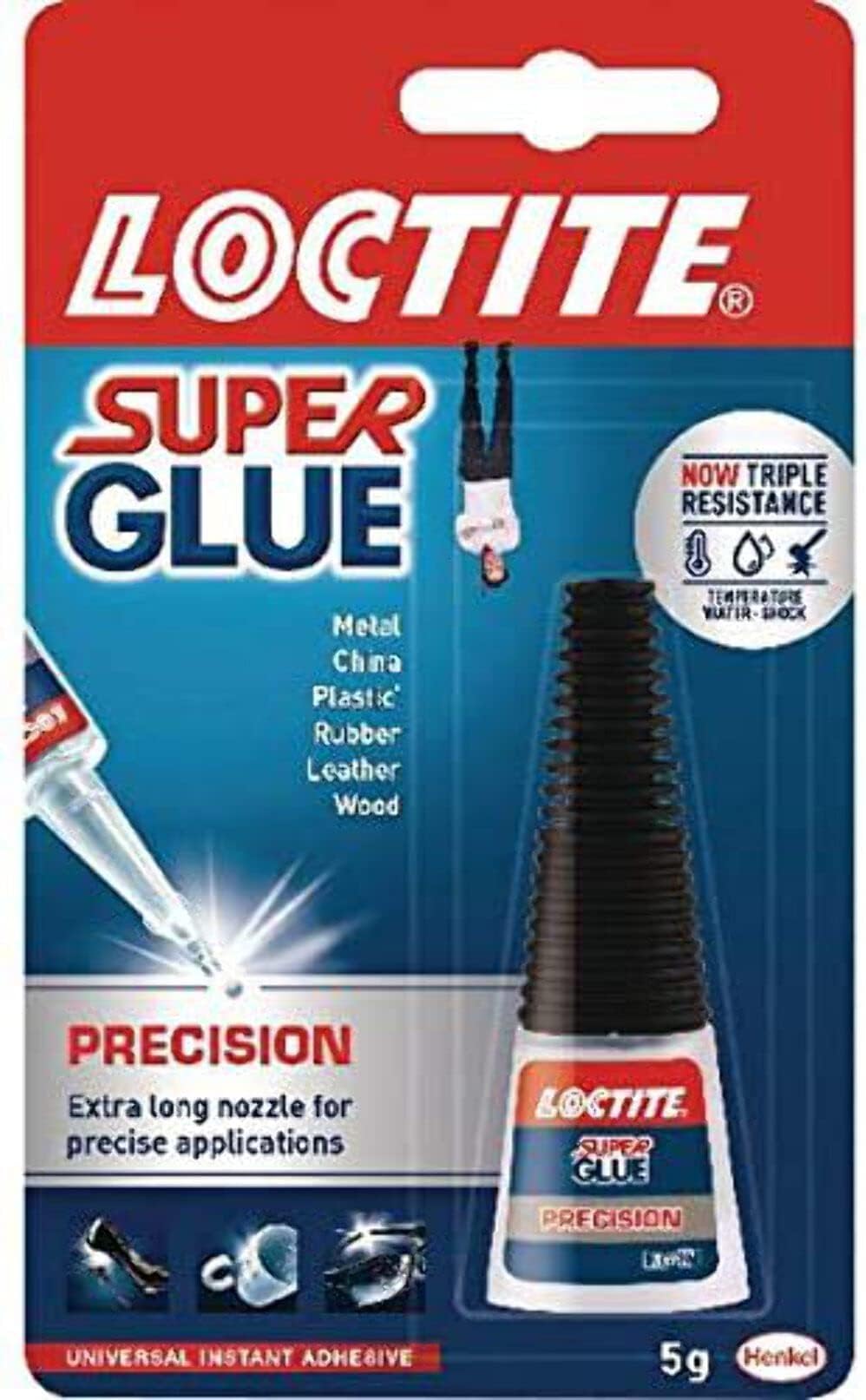 Loctite Super Glue Precision 5g High Performance Bonding Glue