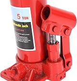 Trintion 5-Ton Hydraulic Bottle Jack Portable Heavy-Duty Car Lifter Low Chassis view 5