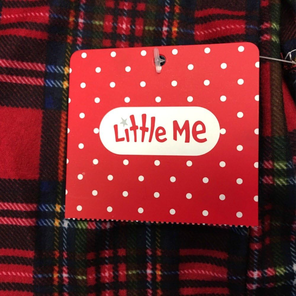 little me plaid christmas pajamas