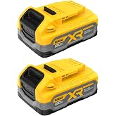 DEWALT 20V MAX XR POWERSTACK 3.5Ah Battery Kit, 2 Pack (DCBP320-2)