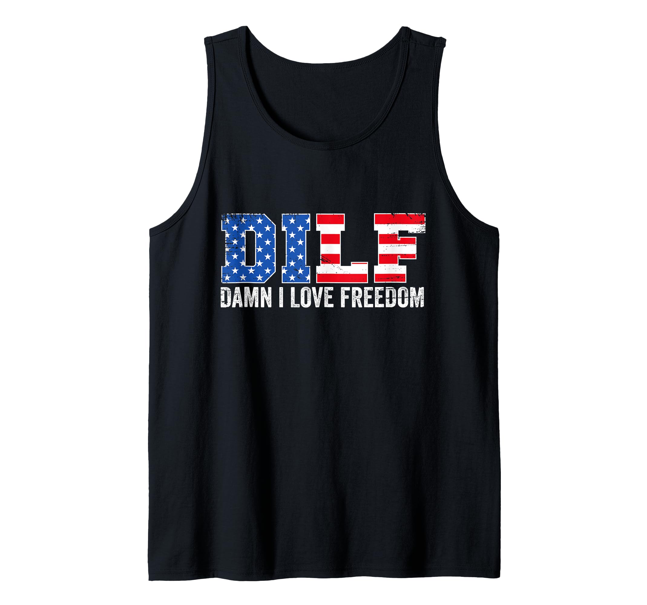 Photo 1 of  I Love Freedom Funny Patriotic 4th Of July Tank Top
