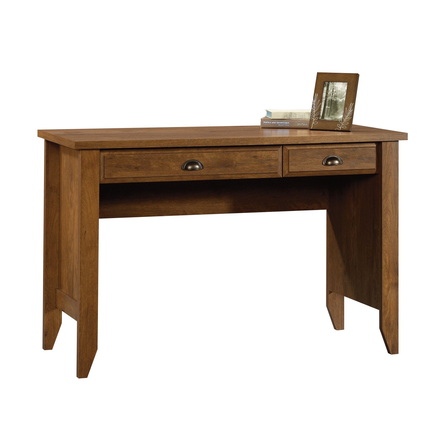 Sauder Shoal Creek Computer Desk, Oiled Oak finish