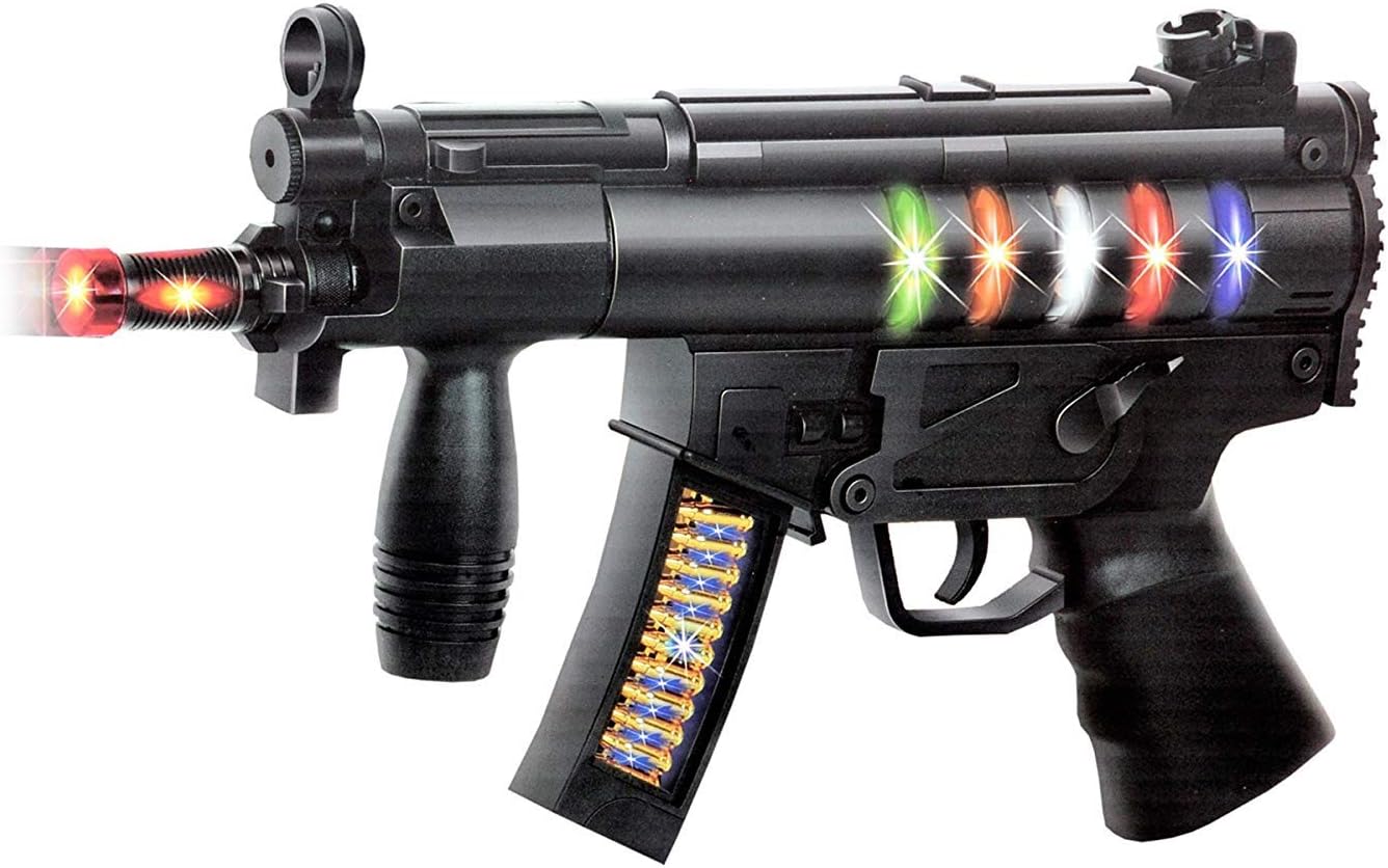 higadget Music and Sound Gun Toy for Kids (Machine Gun)