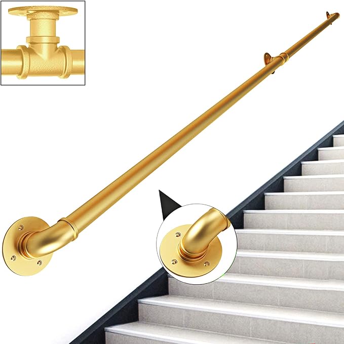 ZCFXGHH Apoyabrazos de tubería/Pasamanos de Escalera de ...