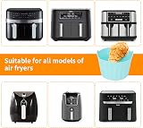MOECSHSY Air Fryer Egg Moulds 6 Pack Nonstick Silicone Ramekins view 5