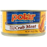 MW Polar Fancy Lump Crab Meat, Wild Caught, Ready-to-Eat, 5 oz (Pack of 1)