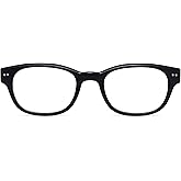 LOOK OPTIC Bond Reader - Stylish Unisex Reading Glasses, Prescription-Quality (Full Magnification - Not Progressives)