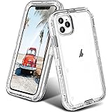ORIbox Case Compatible with iPhone 13 pro max and iPhone 12 pro max, Heavy Duty Shockproof Anti-Fall Clear case Crystal Clear