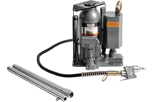 JET AHJ-12, 12-Ton Air/Hydraulic Bottle Jack (456612)