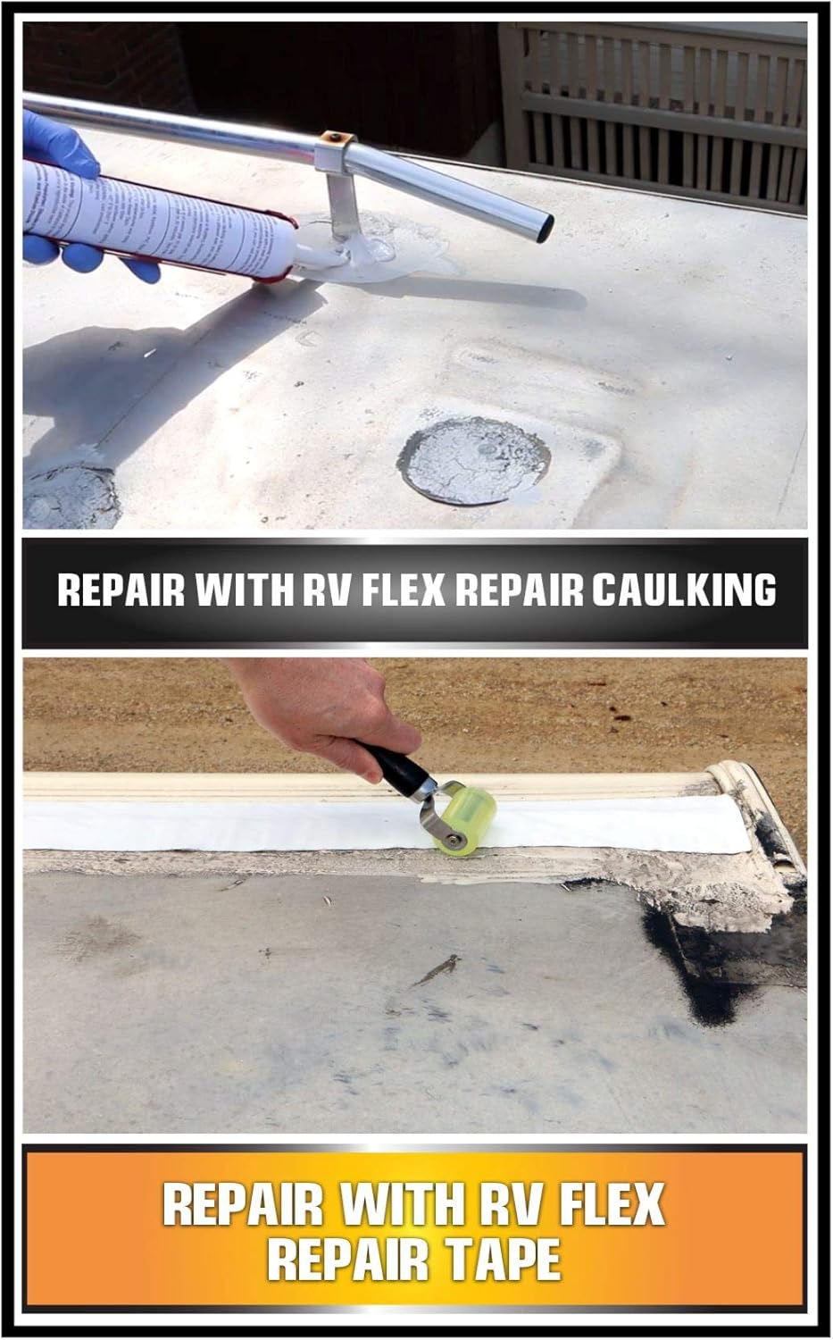 Ziollo RV Flex Repair 100% Silicone RV Roof Sealant Coating | 5 Gallon | Cool White | for EPDM Rubber, Metal, Fiberglass | Waterproof | Motorhome, Trailer, Camper (Cooling White, 5 Gallon): Automotive