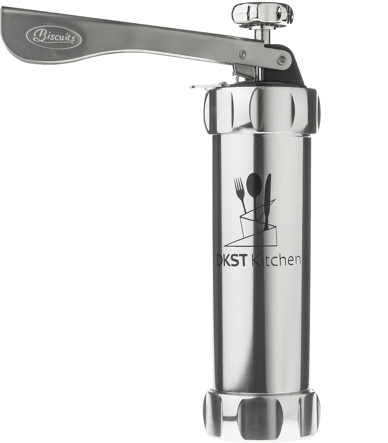 DKSTKitchen Stainless Steel Cookie Press Kit with 20 Discs