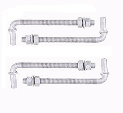 Dailydanny J-Bolt Post Hinge with 5/8" Hinge Pin