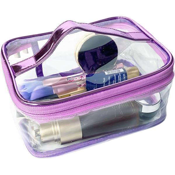 Neceser Grande Impermeable – Organizador De Cosméticos Con Cremallera De PVC Transparente Para Viajes Y Baño – Bolsa De Lavado De Cuero Vegano Para Hombres Y Mujeres (moca), Moca, Moderno