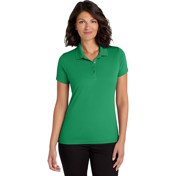 Port Authority Ladies Core Classic Pique Polo Shirt, XS, Bright
