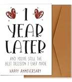 Central 23 Carte Anniversary Amour Pour Femme - MON SEUL VÉRITABLE AMOUR - Cartes D'anniversaire Douces Pour Amoureux - Carte De Voeux Pour Petite Amie - Livrée Avec Autocollants - Par