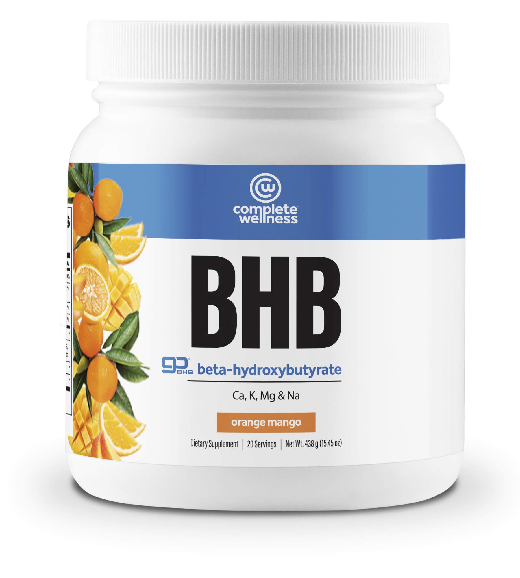 Amazon.com: Complete Wellness BHB Beta-Hydroxybutyrate (Strawberry Lemonade) - 20 Servings