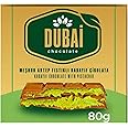 Dubai Chocolate Bar with Kadayif and Pistachio Cream Dubai Kunefe knafeh Chocolate Candy Small Gifts for Snack Treats Kids Family & Friend (Pack of 1 80g)