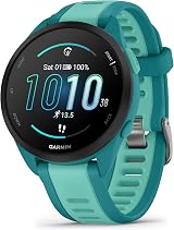 Garmin Forerunner 165 Music GPS Running Smartwatch 43mm AMOLED Aqua 11 Day view 1