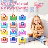 clleylise Kids Smart Watch with 26 Games HD Camera 4-16 Years Learning view 2