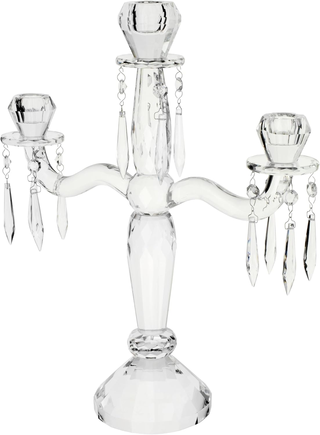 Villeroy & Boch Retro Accessories Candelabra 3arms, 41.4 cm, Glass
