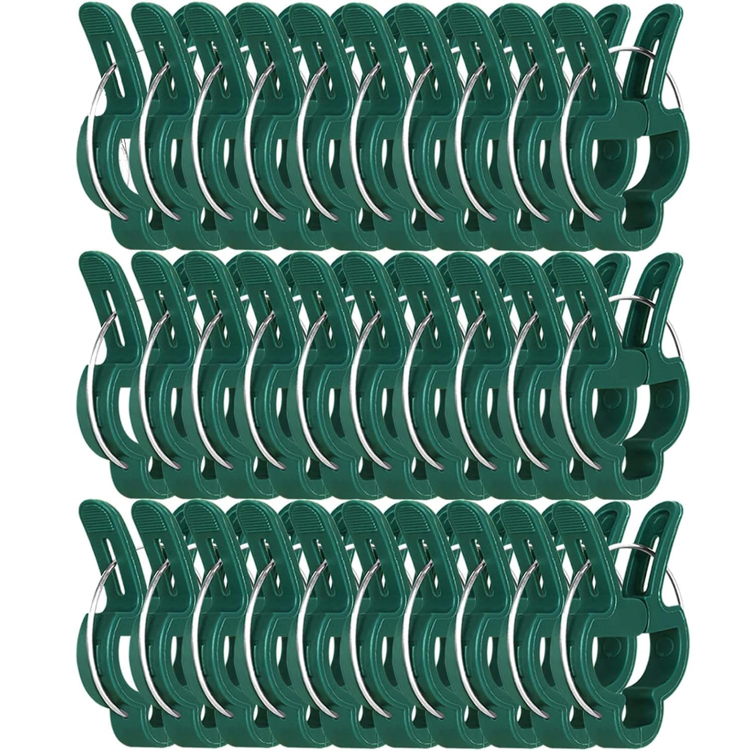30 Pcs Large 1-3/4 inch Plant Support Clips,Flower and Vine,Garden Tomato Plant Support Clips for Supporting Stems,Vines Grow Upright Climbing,Tool for Straightening,Tomato Cage