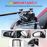SUPAREE Caravan Towing Mirrors Pair Clip On Adjustable Extension Mirrors view 6