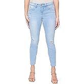 Royalty for Me Womens Royalty for Me Women's Petite Wannabettabutt Mid Rise Skinny Jeans