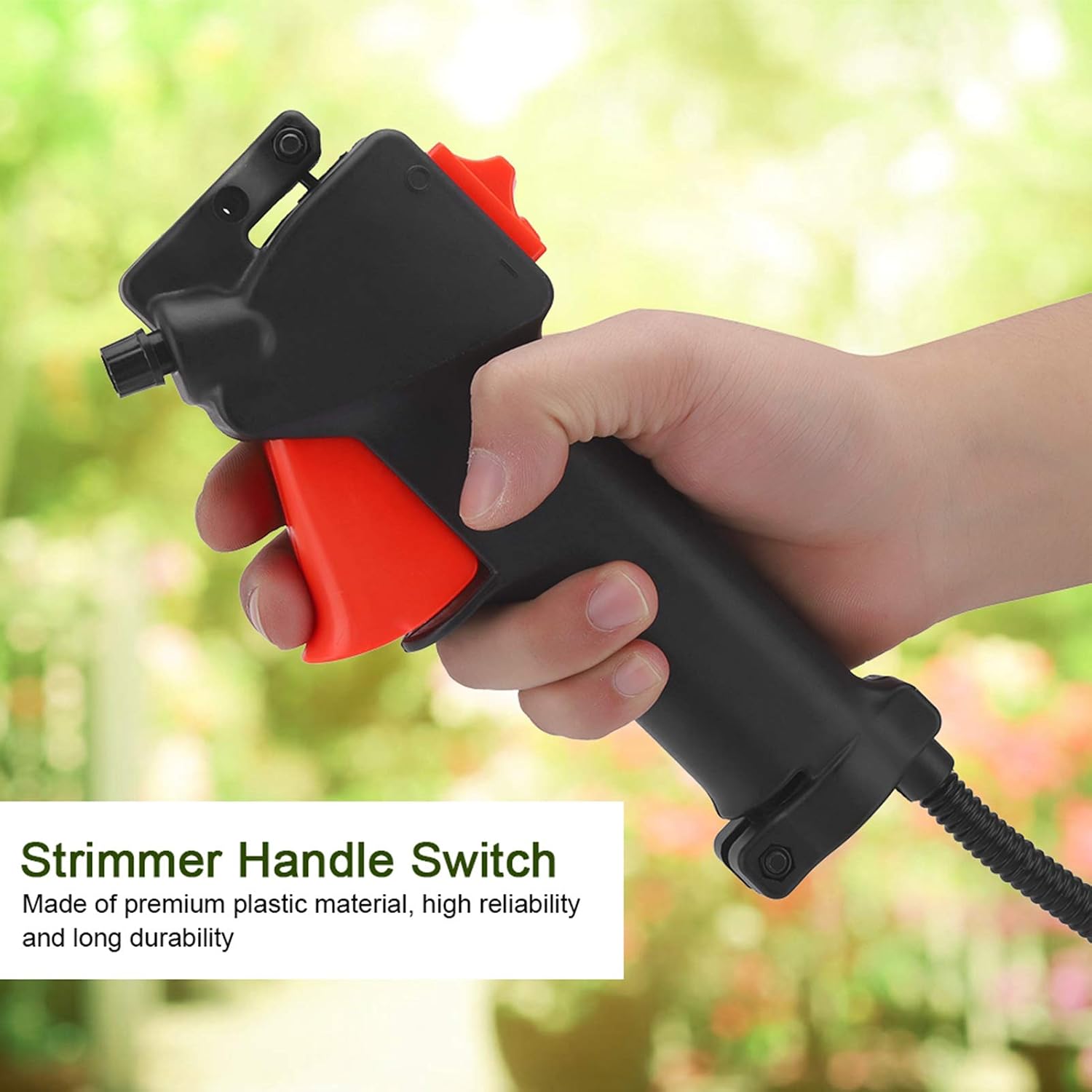 Raguso Quick Replacement 26mm Brush Cutter Handle Switch Easy Installation Throttle Trigger Cable Handle Switch Garden Tools Brush Cutter Accessories - Image 5