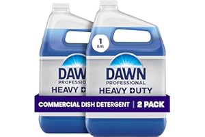 P&G PROFESSIONAL Dawn Professional Heavy Duty Manual Pot and Pan Dish Soap Detergent, 1 Gallon (Case of 2)