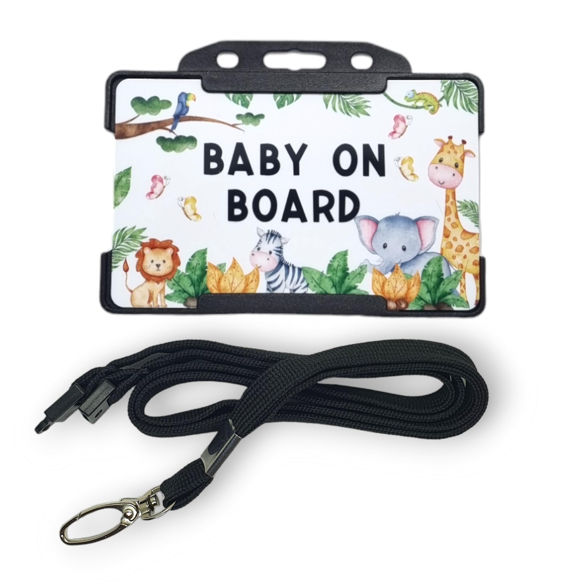 Baby on Board ID card and lanyard - Pregnancy Accessory - Maternity -