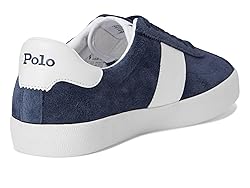POLO RALPH LAUREN, Men, Court Vulc Leather-Suede